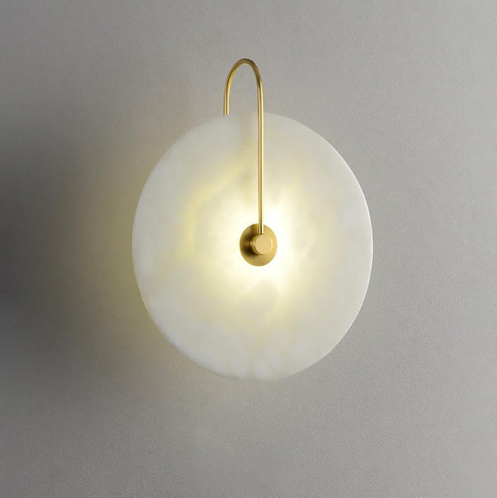 Alabaster LED Wall Sconce – A Touch of Elegance and Serenity in Illumination