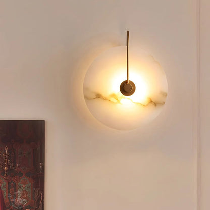 Alabaster LED Wall Sconce – A Touch of Elegance and Serenity in Illumination