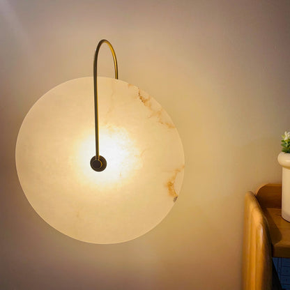 Alabaster LED Wall Sconce – A Touch of Elegance and Serenity in Illumination