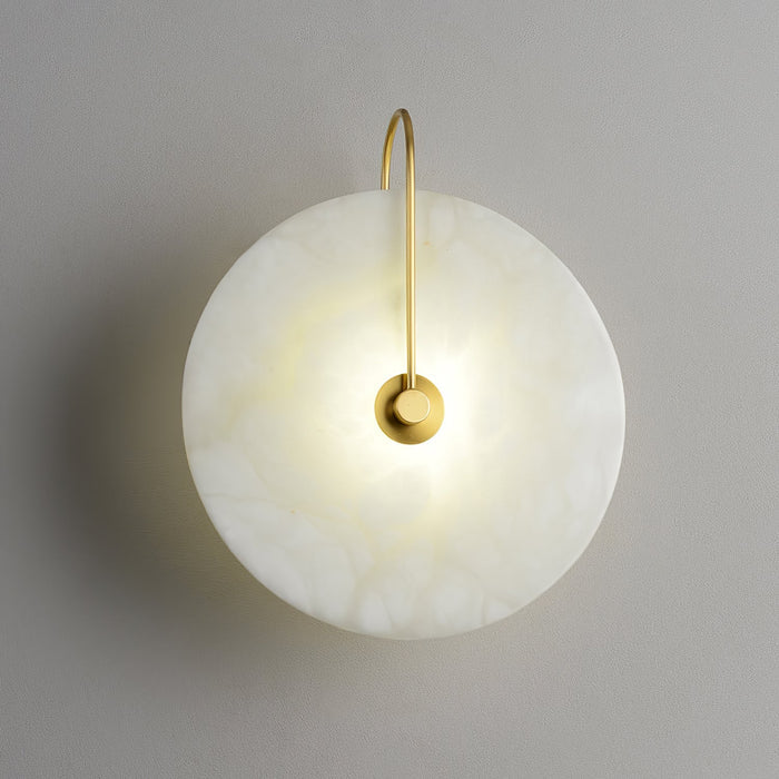 Alabaster LED Wall Sconce – A Touch of Elegance and Serenity in Illumination