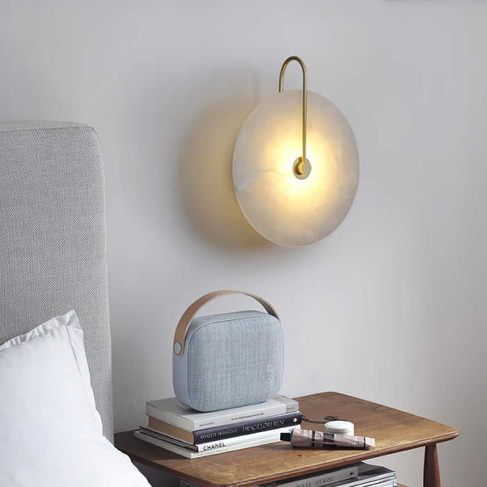 Alabaster LED Wall Sconce – A Touch of Elegance and Serenity in Illumination