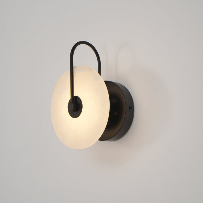Alabaster LED Wall Sconce – A Touch of Elegance and Serenity in Illumination