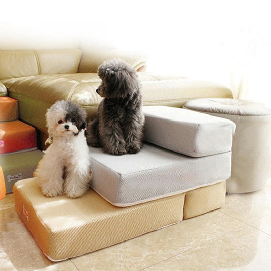 Two-Tier Non-Slip Pet Ladder