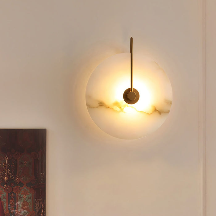 Alabaster LED Wall Sconce – A Touch of Elegance and Serenity in Illumination